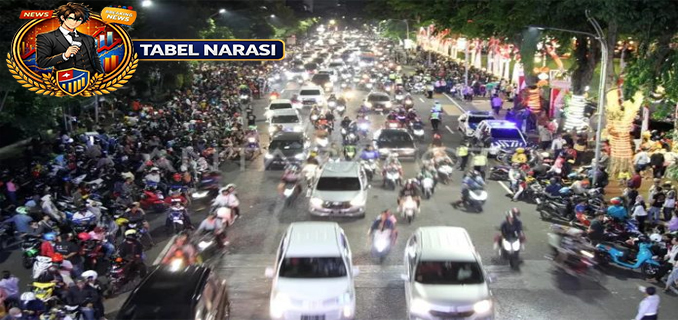 12 Titik Penyekatan Arus Lalu Lintas Di Surabaya Pada Malam Tahun Baru