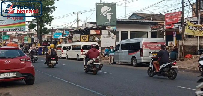 Satpol PP Sumedang Akan Tindak Tegas Mobil Travel Yang Parkir Di Bahu Jalan Di Jatinangor